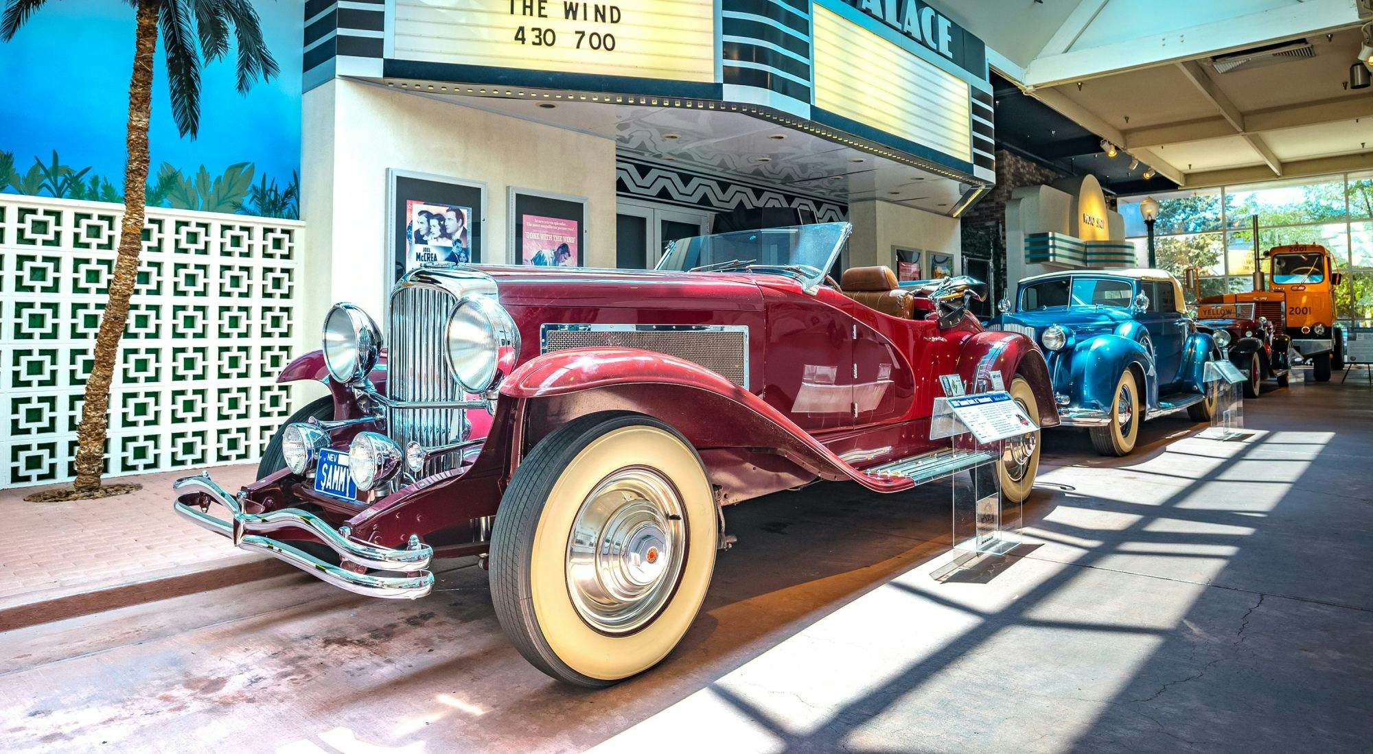 Reno, Nevada - July 18, 2016: Vintage cars in the National Automobile Museum, Reno, Nevada, USA.